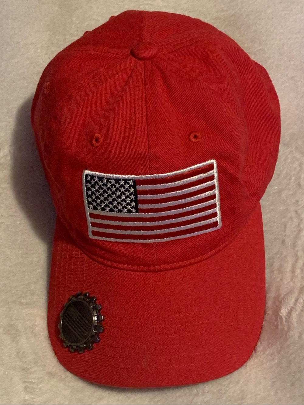 USA Flag Bottle Opener hat